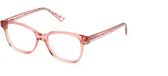 Guess GU9225 Shiny light pink Vierkant Acetaat Kinder Brilmonturen