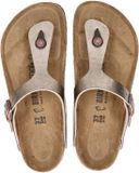 Birkenstock Gizeh BF Regular Dames Slippers - Graceful Taupe - Maat 37