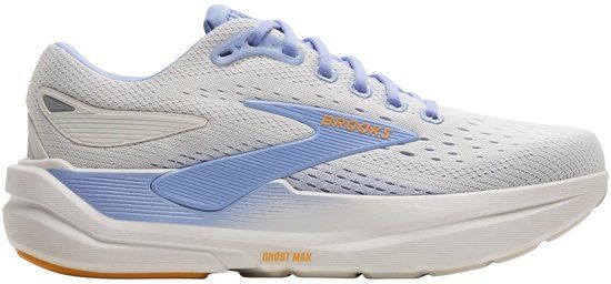 Brooks Ghost Max 3 Hardloopschoenen Dames wit - blauw