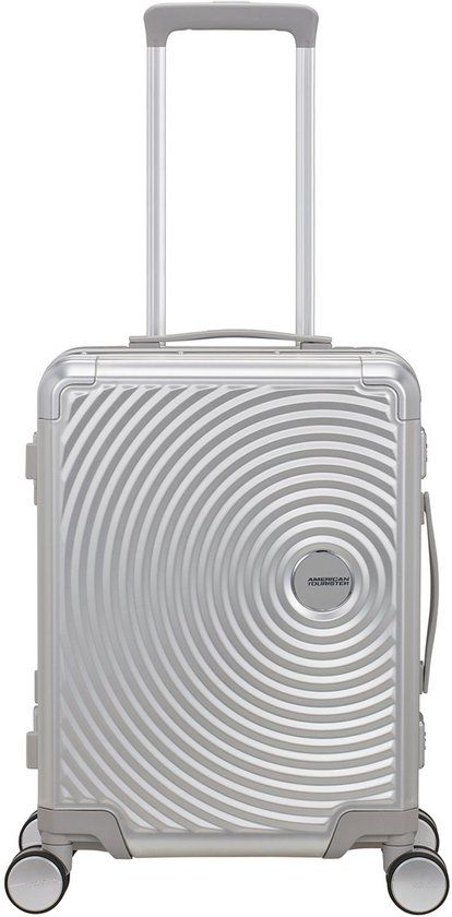 American Tourister Soundbox Alu Spinner 55/20 TSA silver