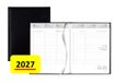 Quantore Weekagenda 2026 - 7 dagen op 2 pagina's - Zwart