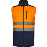 VELILLA Softshellvest, Tweekleurig uniseks-volwassene Softshellvest, tweekleurig
