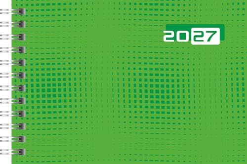 rido/idé Taschenkalender Mod. Septimus 2027 A6 quer, Papier, grün