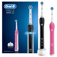 Oral B Oral-B Pro 2950 Duo - Elektrische tandenborstel - Zwart/Roze
