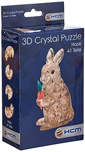 HCM Kinzel Crystal puzzel 59178 3D haas 41 delen