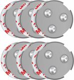 SAVS RMAX-60 magnetische montageset voor rookmelders - 60 mm - 6 stuks