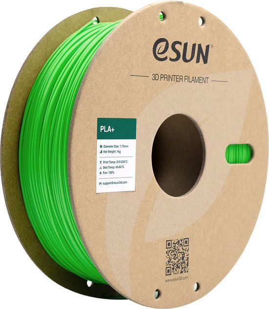 eSun PLA+ Filament 1.75mm Peak Green 1kg