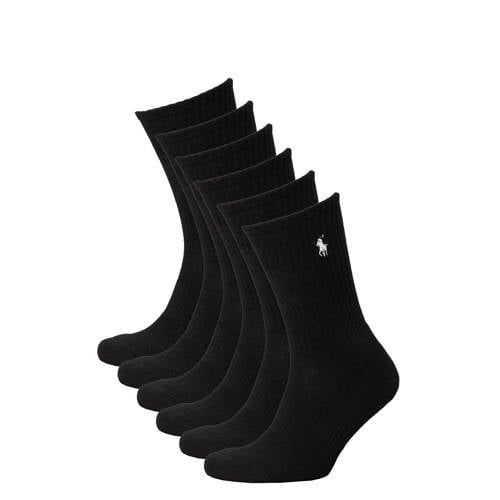 Ralph Lauren sokken - zwart (set van 6)