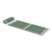 TREXO Grote acupressuurmat met kussen in groen 110 x 44 x 2 cm met kussen 38 x 15 cm inclusief overtrek van katoen en 18D-spons slijtvaste pvc-spikes verlicht spierspanning