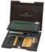 Faber-Castell Pitt Monochromos Artist Set - 86-delig - Houten Koffer