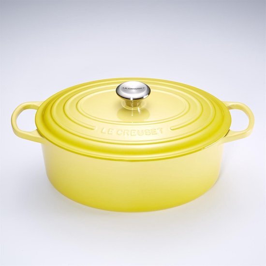 Le Creuset signature braadpan ovaal, 31cm soleil