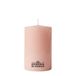 Kaars diameter 7 cm hoogte 10 cm - oudroze
