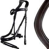 HKM Hoofdstel Anatomic Leer