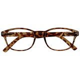 Leesbril Jay Reading Glasses Mixte Bruine Schildpad Lezers Vrouwen Mannen Scharnieren Met Veer R76-2 +2,50