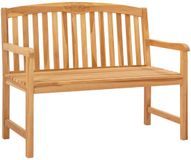 vidaXL Handgemaakte Rozenbank 114 x 60,5 x 95 cm Massief Teakhout