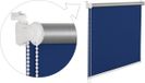 Thermorollet storend rolgordijn 45x200 cm Bleu
