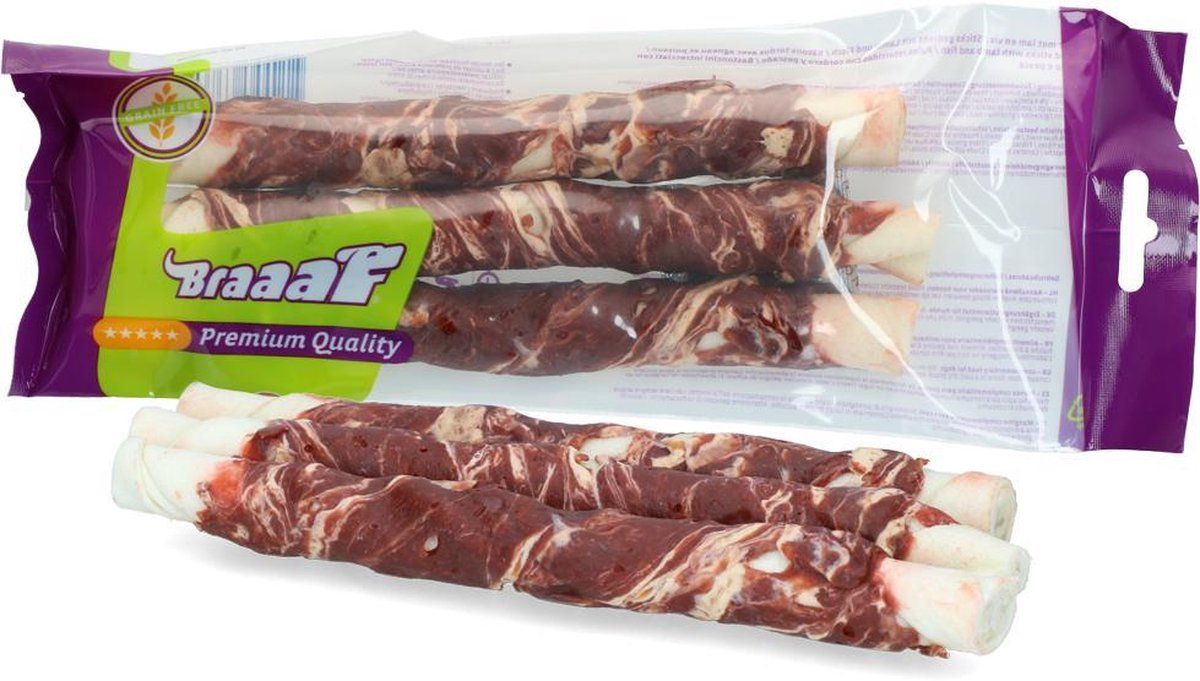 Braaaf Twister 21 cm lamb and fish
