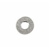 One Jewels Ring Uniseks Zilverkleurig Zilver