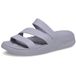 Crocs Vrouwen Getaway Strappy Platte Sandaal, Mauve Mist, 4 UK, Mauve Mist, 36/37 EU