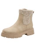 Marco Tozzi Dames Enkellaarsje 2-86409-45 429 F-breedte Beige