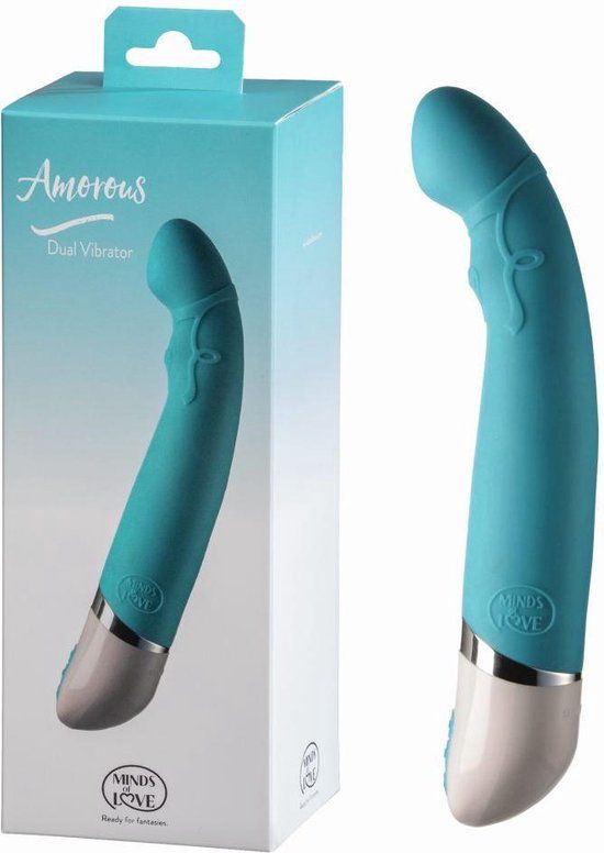 MINDS of LOVE Amorous Dual Vibrator turkoois