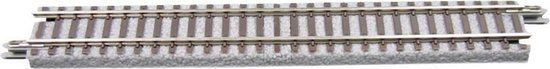 Rokuhan Z Rokuhan rails (met ballastbed) 7297001 Rechte rails 110 mm 4 stuk(s)