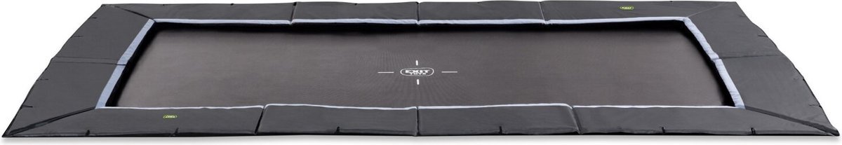 Exit Dynamic groundlevel sports trampoline 305x519cm - zwart