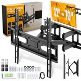 Merkloos / Sans marque Universele TV Muurbeugel 32-70" Draaibaar Kantelbaar 40kg