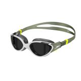 Speedo Volwassen Vrouwelijke Biofuse 2.0 Zwemmende Beschermende brillen Zwemmende Beschermende brillen, Land Groen/Wit, Één Grootte