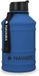 Unyqoos® Edelstahl-Wasserflasche 2 L – grande gourde réutilisable pour le sport et les voyages, étanche, bleu