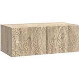 Maison Exclusive - Meuble TV mural 98 x 41 x 30 cm Chêne Sonoma bois d'ingénierie