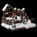 JJA Crèche Piste de glace avec éclairage LED