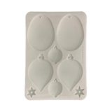 Stamperia - Silicon Mould A5 Christmas Balls