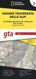 Grande National Geographic Grande traversata delle Alpi 1:25.000. GTA Sud. Dal rifugio Quintino Sella al Monviso fino al mare (Vol. 3)