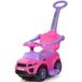 Coast voiture 3-en-1 - 89x43x84 cm - Rose - Voiturette - Trotteur
