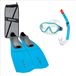 Abysstar Logo Snorkelset Junior Bleu EU 39-40 Enfants