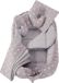 Bol 5-delige babynestset 100 x 60 x 15 cm, uitneembaar inzetbed, knuffelnest, kruipdeken, baby, newborn, 100% Coton (étoiles grises avec minky gris)