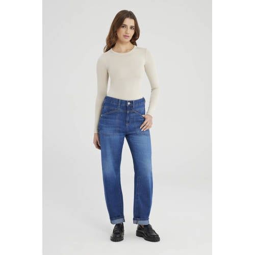 Cup of Joe Denim Cup of Joe Mom Jeans Dark Blue Denim