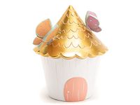Amadeus Spaarpot Gouden huis van polyresin