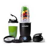 Nutribullet Pro Ultra 1200, elektrische blender, hakselaar, multifunctionele blender, Tritan™ Renew glazen, intuïtief ontwerp met touch-interface, Zwart