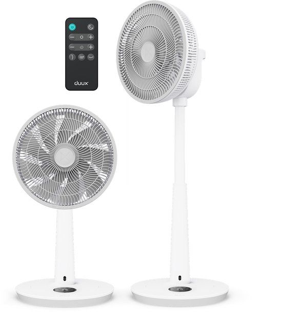 Duux Whisper 3 Statiefventilator - Wit