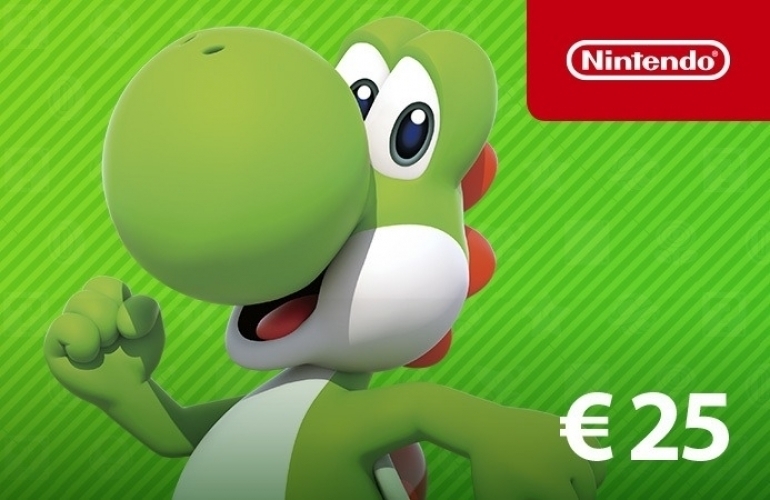 Nintendo tegoed 25 euro nl (digitaal Nintendo Switch