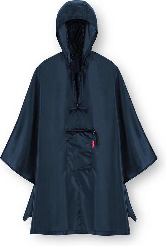 reisenthel Mini Maxi Poncho RegenPoncho - Opvouwbaar - Dark Blue Blauw