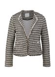 s.Oliver BLACK LABEL Tussenjas beige / zwart / wit