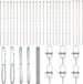 vidaXL - hexagonal - wire fence - with - ground fixing - 50 - x - 1.5 - m