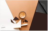 Dietrix Inductie Beschermer - 78x52 cm - Koffie en Chocola - Kookplaat Beschermer