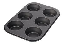 Dr. Oetker Muffinvorm 6-delige mini Ø 7 cm, cupcakevorm voor sappige muffins, muffinplaat met antiaanbaklaag, hoeveelheid: 1 stuks