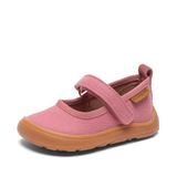 Bisgaard Roze Suède Textiel Kinderen Rubber Slof