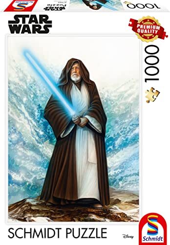 Schmidt Spiele 57593 Thomas Kinkade, Lucas film, Monte Moore, The Jedi Master, puzzel met 1000 stukjes, normaal