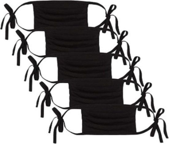 Oscar Apparels Zwart Herbruikbaar Gezichtsmasker - 200 ml - Droog Haar - Nederland